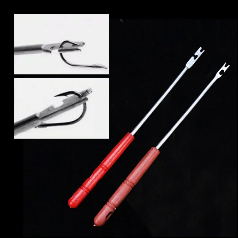 Инструмент для удаления рыболовных крючков 13,5/14 см, 1 шт., аксессуар, удобная ручка для извлечения лески, легкий, практичный