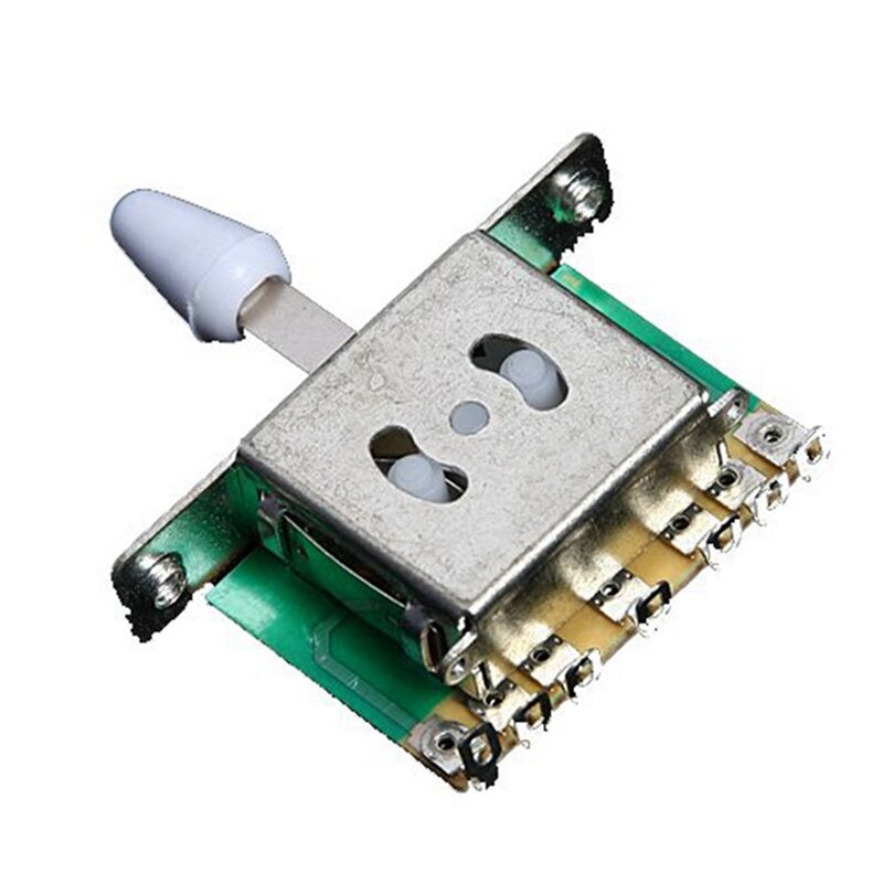 Interruptor para Fender Tele e Strat substituição, 5 Way Pickup Selector, 5 pcs