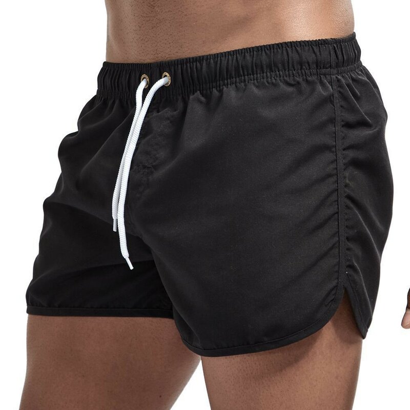 Stylish Summer Swim Shorts for Men Quick Drying Swimming Trunks Underwear Boxer Briefs Pants Stretchable Material