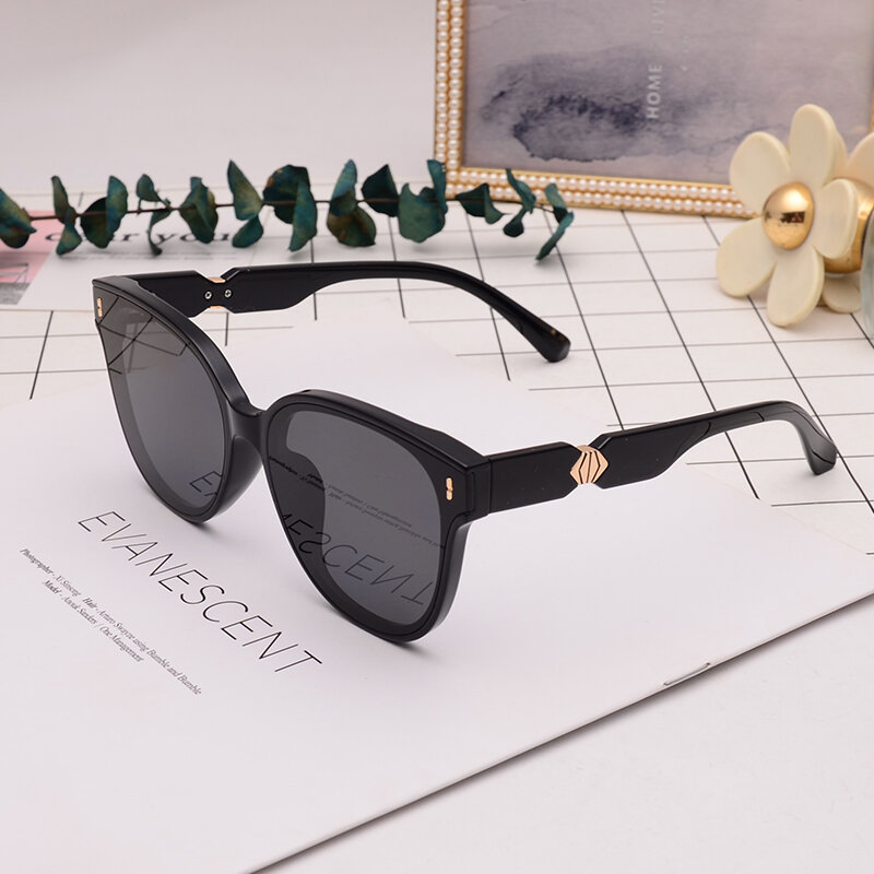 Gafas De Sol De ojo De gato para Mujer, Lentes De Sol con protección UV, diseño De lujo, tendencia De viaje, para exteriores, 2024
