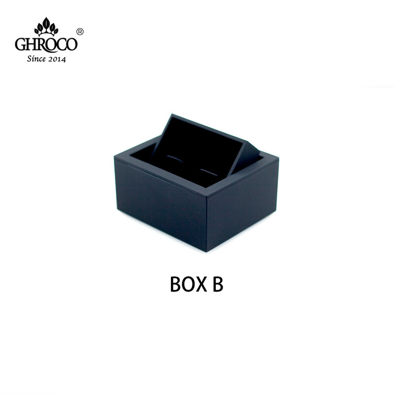 GHROCO 프렌치 커프스 단추 포장 선물 상자