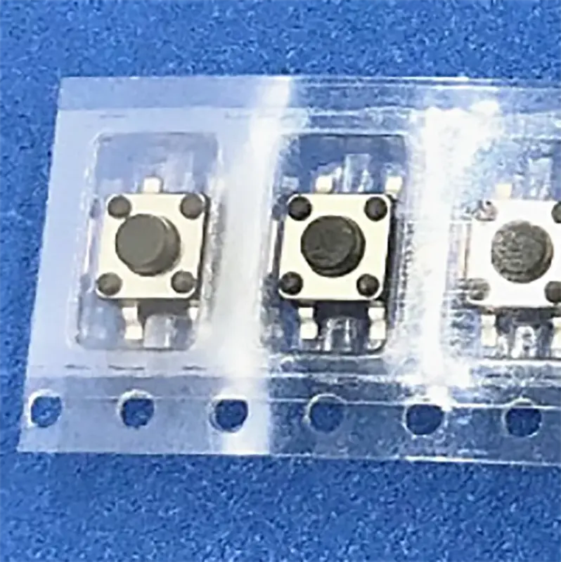 Микропереключатель ECUTOOL SMD тактильная кнопка универсальный 4,5*4,5*3,8 мм