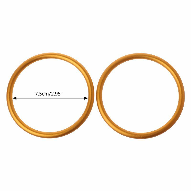 2 pezzi marsupi per neonati anelli per fionda in alluminio per marsupi e imbracature accessori per marsupi qualità