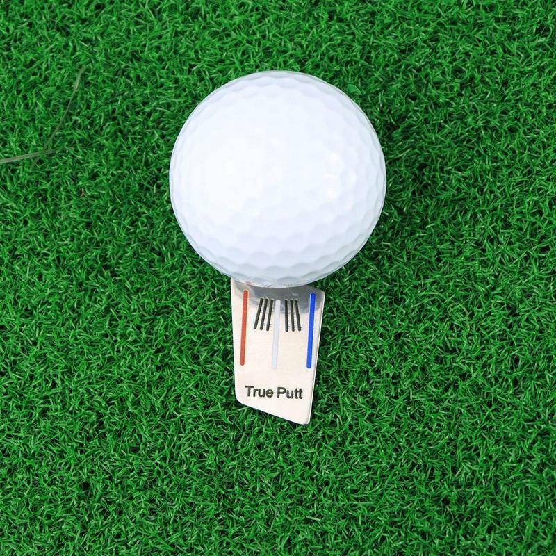 Ayuda de entrenamiento de Golf, reparador de campo de Golf portátil, tenedor verde, resistente, marcadores de pelota de Golf