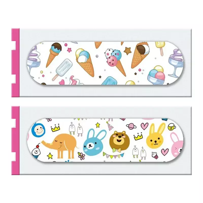 Cinta adhesiva de dibujos animados para vendaje de heridas, vendajes para primeros auxilios, yeso, parche Kawaii, Woundplast, lindo, 120 unids/set