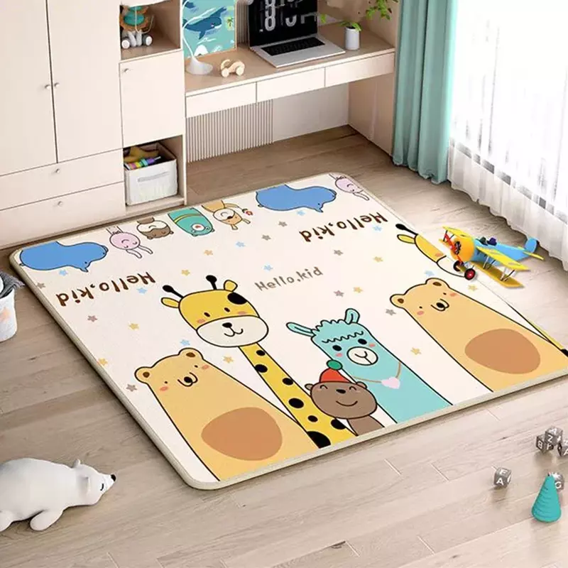 2024 New Baby Foam Crawling Mat Thicken 1cm Children EPE Educational Toys Kids Soft Floor Game Mat Chain Fitness Gym Game Carpet