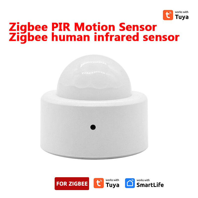 Zigbee3.0 투야 스마트 신체 움직임 감지기, 미니 PIR 모션 센서, 무선 인체 센서, 투야 게이트웨이 작동