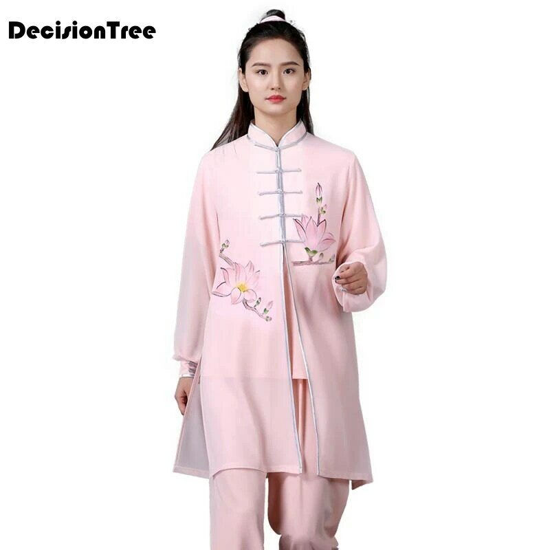 2023 wudang taoist robe tai uniform chinese kung fu clothing martial arts suit and pants wing chun suit comfortable yoga set