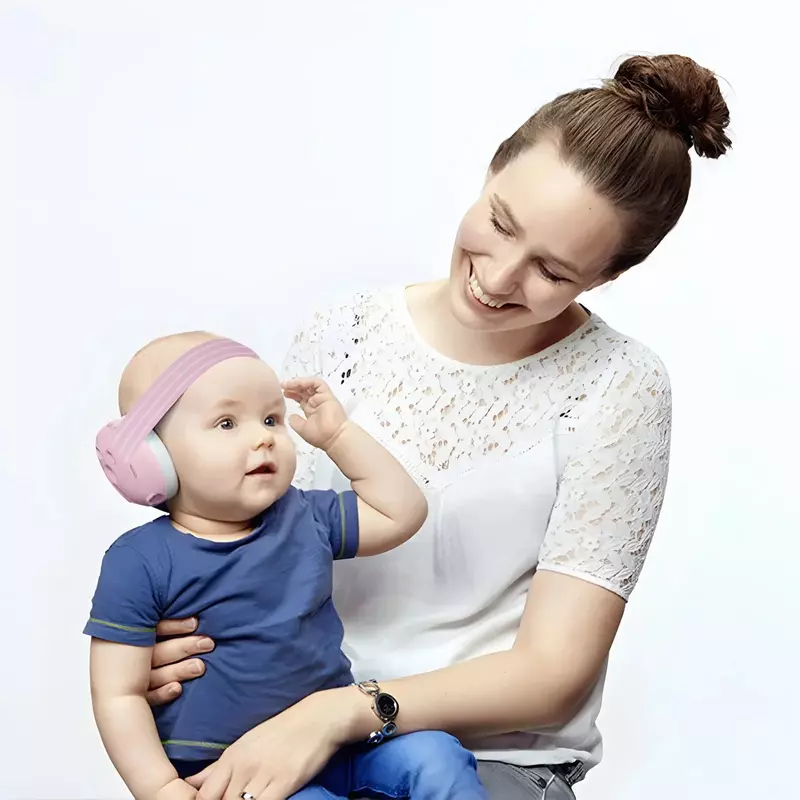 Ochrona słuchu dla niemowląt i małych dzieci do 36 miesięcy nauszniki redukujące hałas wygodne słuchawki dla niemowląt poprawiają sen
