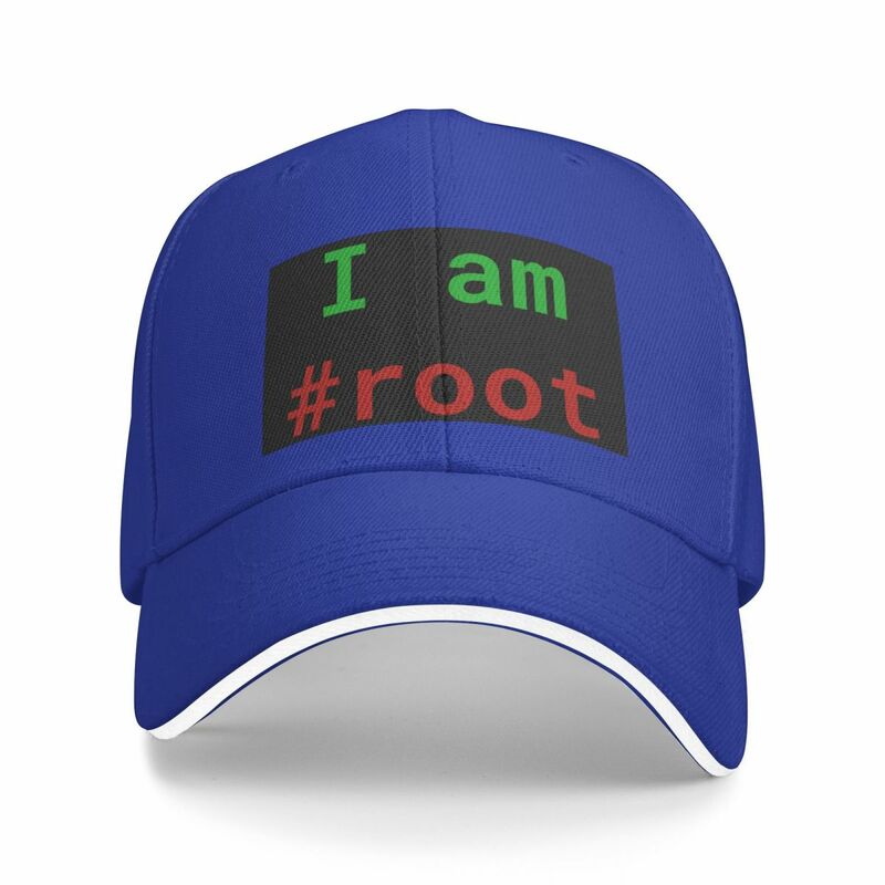 Eu sou # root boné de beisebol chapéu de golfe rugby chapéu masculino feminino