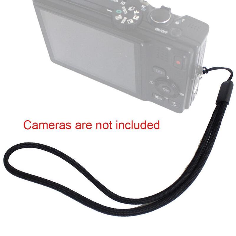 10/20/30/50Pcs/set Protective Wrist Strap Black Pine Rope Selfie Lanyard Stick Phone Lanyard Mobile Flashlight Z9H3