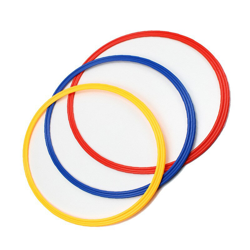 Plastic Toss Fitness Ring para Crianças, Futebol, Futebol, Agility Training, Jogos Educativos, Throw Ring, Speed Training, Hula Hoop, 30 cm, 40cm