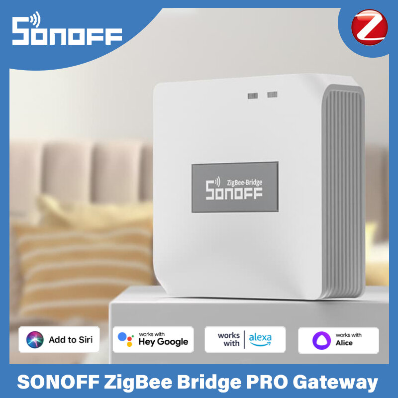 SONOFF-Puente inteligente ZBBridge Zigbee 3,0, aplicación eWeLink, Control remoto inalámbrico, funciona con Alexa y Google Home