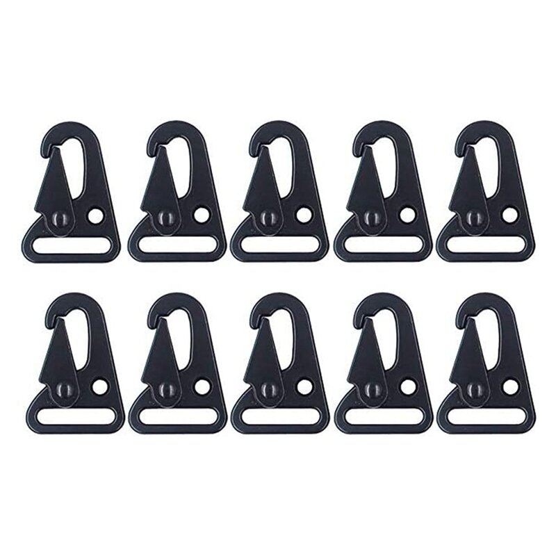 Outdoor Webbing Hook Buckle Enlarged Mouth Clip Luggage Hardware Accessories Black Key Chain Knife Buckle