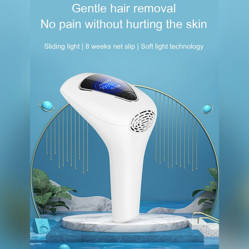 Dispositivo indolor permanente da remoção do cabelo do laser, flashes indolores, sistema de redução para braços faciais, ferramentas domésticas, A112