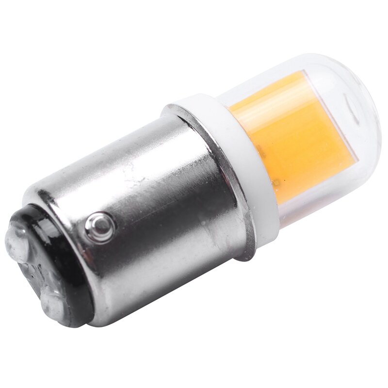 Bombilla LED BA15D de 3W, 110V, 220V, CA, sin atenuación, 300 lúmenes, COB 1511, lámpara blanca cálida, 2 uds.