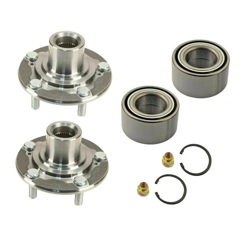 2Pcs Front Wheel Hub and Bearing Repair Kits Accessories Easy to Install 44600-t2f-a01 510118 for Honda Acura Tlx 2015-2019