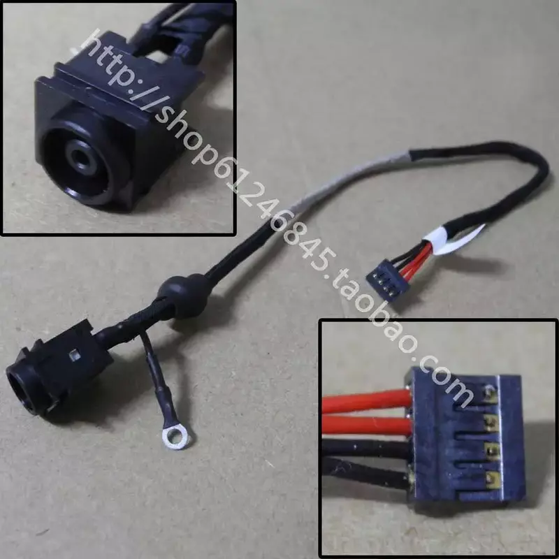 Jack daya DC dengan kabel untuk SONY PCG-61112L 61114T 61412M kabel Flex DC-IN laptop
