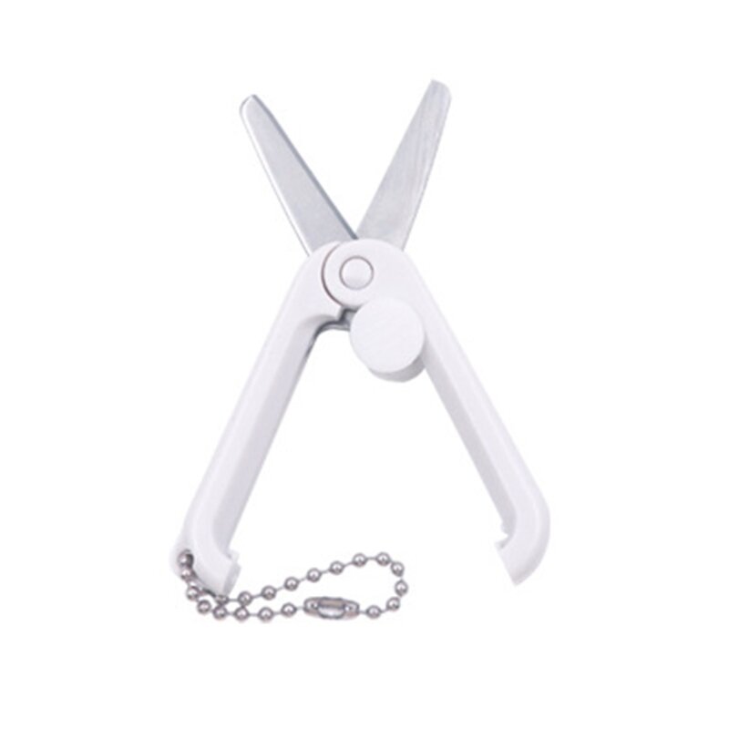 DXAB Portable Telescopic Scissors Craft Scissors Foldable Mini Scissors for School