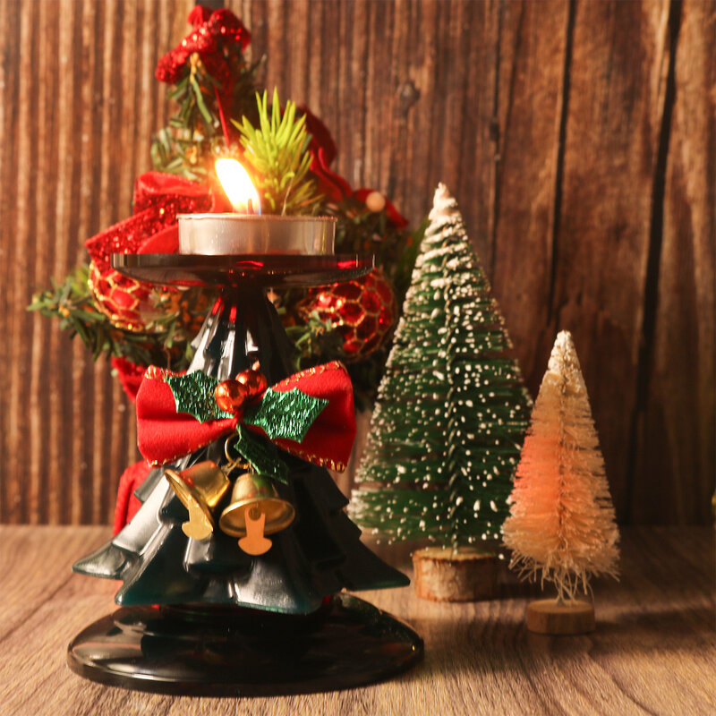 شجرة عيد الميلاد على شكل خمر ، مصنوعة من قالب من السيليكون ، راتنجات الايبوكسي ، ومناسبة للزينة حامل شمعة ، الحرف اليدوية