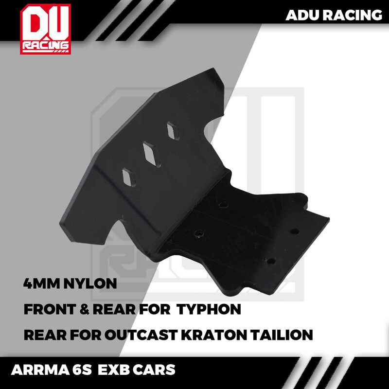 ADU RACING NYLON FRONT OR REAR BUMPER FOR ARRMA 6S KRATON OUTCAST TALION TYPHON