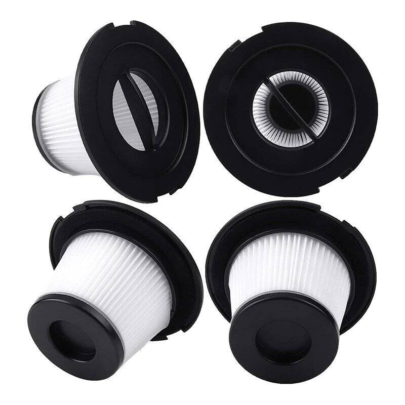 8 Sets Replacement HEPA Filter And Strainer Screen With Cleaning Brush Fit For MOOSOO K17 Cordless Stick Vacuum Cleaner