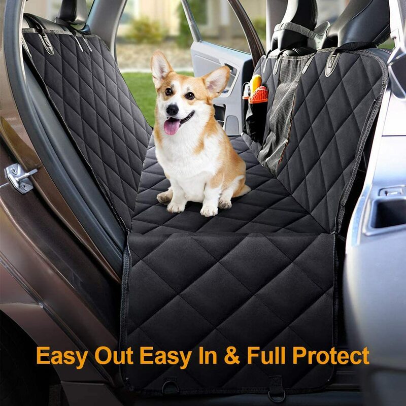 Pet Pad for Car Rear Back Seat Pet Mat Waterproof Pet Travel Dog Carrier Protector Universal Car SUV MPV Truck Oxford Hammock