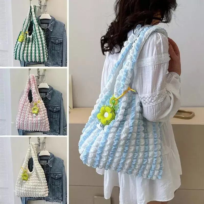 ZV06 nowe damskie dziewczęce o dużej pojemności damskie torby na ramię torby pod pachami torby na zakupy na co dzień (wisiorki nie są wliczone)