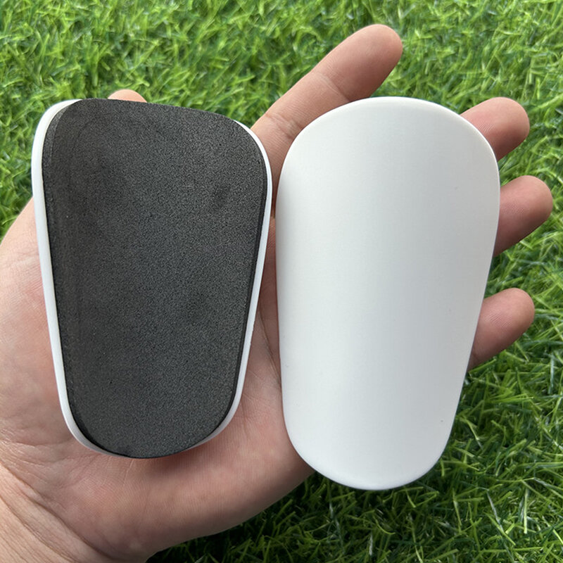 1Pair Mini Football Shin Pad Wear-resistant Shock Absorbing Leg Protector Lightweight Portable Soccer Training Shank Board
