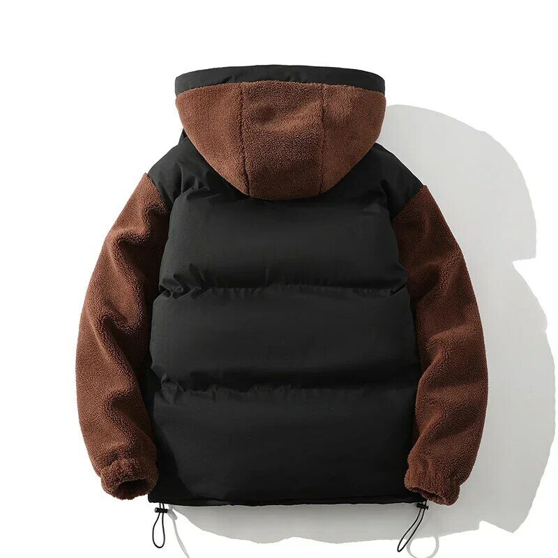 2024 Autumn/Winter jackets New style Fashion Trend Coat Men's Casual Loose Comfortable Thick Warm High Quality Jacket male