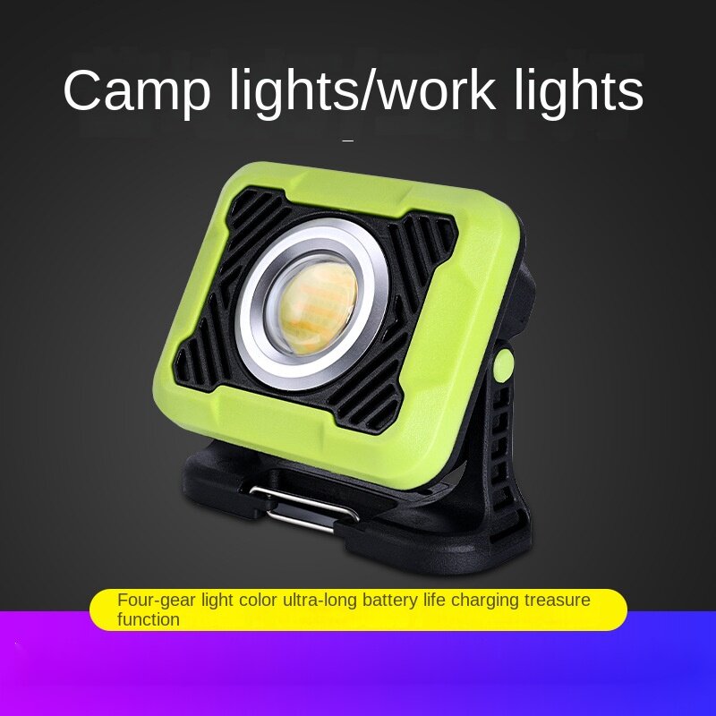 屋外キャンプ長い耐久キャンプ場ランプ、ポータブルテント、キャノピーLED照明、非常灯、USB充電