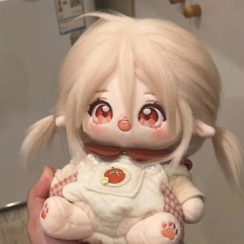 Spiel Genshin Impact Klee Loli Mädchen 20cm Plüsch puppen Spielzeug nackte Puppe Plüsch Cosplay 5991 Kinder Geschenk