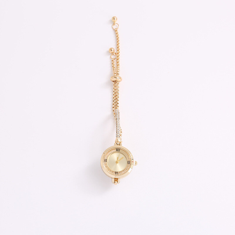 여성용 스틸 팔찌 시계, 럭셔리 패션 작은 다이얼 시계, 여성용 쿼츠 손목시계, 우아한 Reloj Montres Femmes