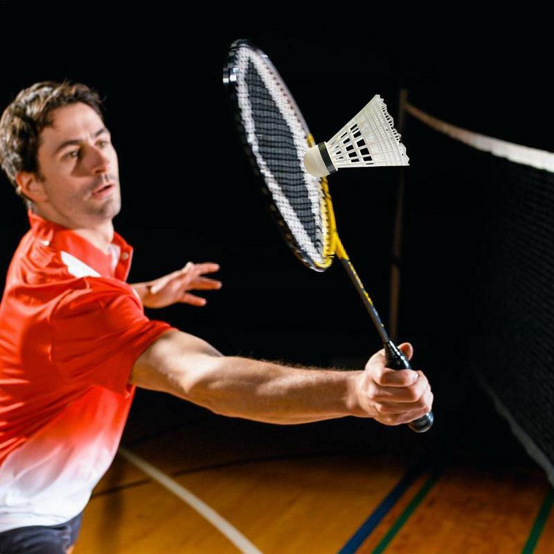 Elastyczne piłki treningowe do gry w badmintona do ćwiczeń badmintona materiały do gry w badmintona na zewnątrz w salach gimnastycznych i