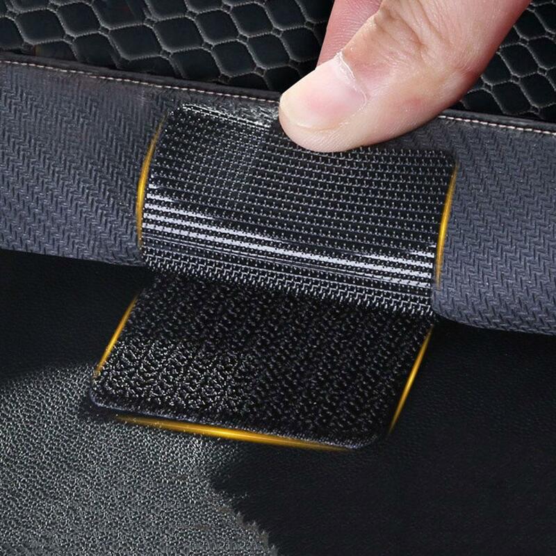 Nastro di fissaggio biadesivo tappetini per auto autoadesivi resistenti fogli nastri Grip per tappeti fissi patch antiscivolo Home J7z9