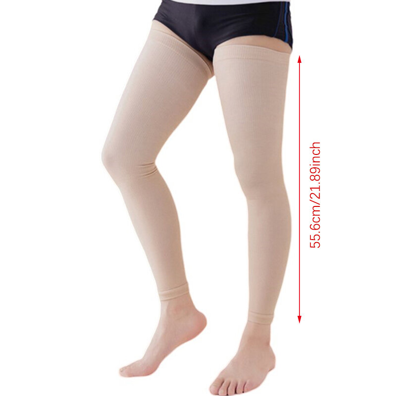 膝の痛みを防ぐためのベインストッキング,ユニセックス圧迫ストッキング,1ペア,18〜21mm