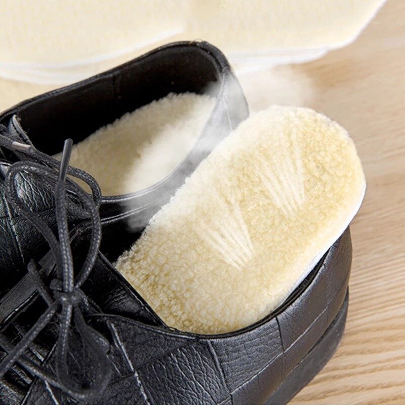 พื้นในของรองเท้าขนแกะธรรมชาติสำหรับผู้ชายและผู้หญิง, พื้นในรองเท้าให้ความอบอุ่นในฤดูหนาว