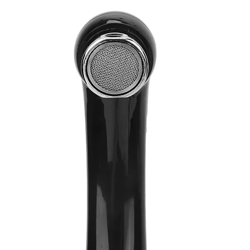 Cabeça de chuveiro e mangueira flexível longa, chuveiro preto elegante para cabeleireiro, bocal substituível com mangueira, acessórios para o cabelo