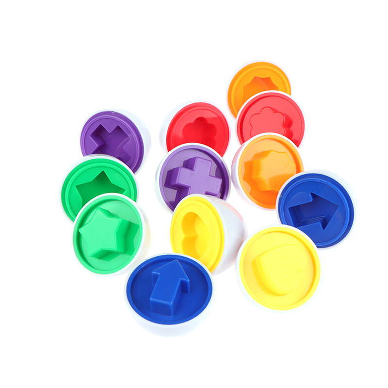 1pc Eier Schrauben 3d Puzzle Montessori Lernen Bildung Mathe Spielzeug Kinder Form Match Smart Game Kinder pädagogische Ostern Geschenke