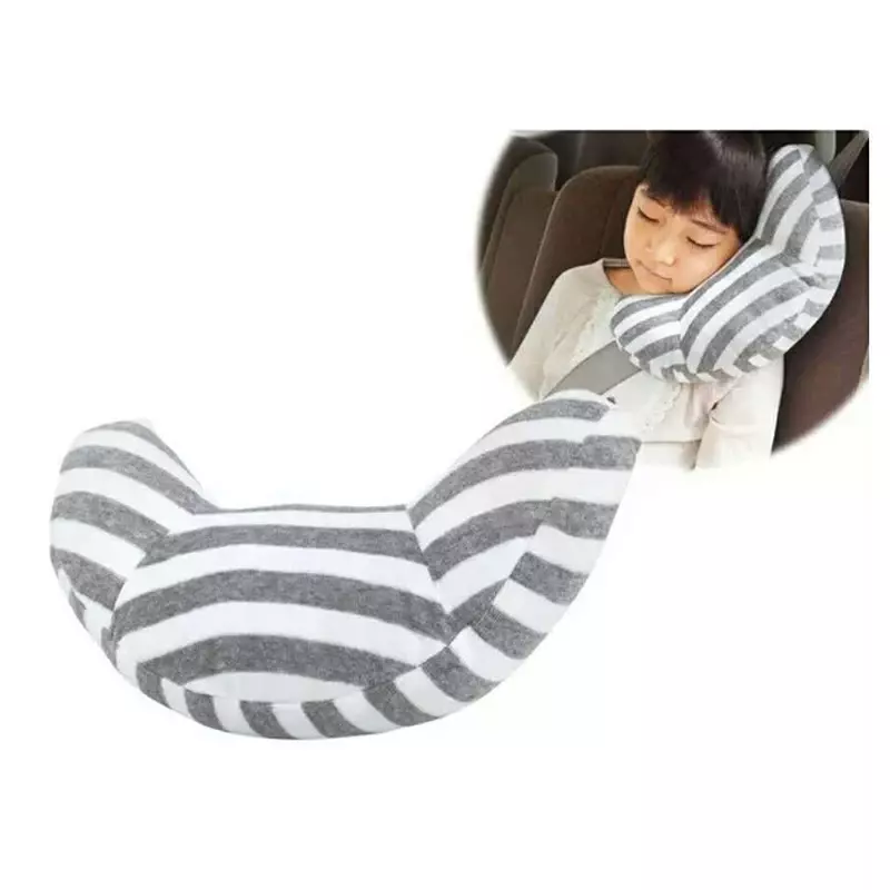 Children's Car Pillow Shape Neck Headrest Pad Baby Car Seat Belt Pillow Children's Shoulder Seat Belt Headband Support