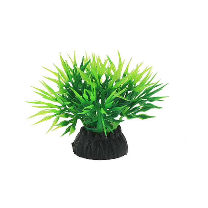 1 pz nuova pianta acquatica in plastica erba acquario decorazioni piante serbatoio di pesce erba fiore ornamento Decor accessori acquatici
