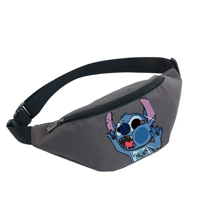 Disney Lilo & Stitch marsupio borsa da cintura da donna borse sportive da viaggio borsa da donna impermeabile borsa da donna da uomo Anime piccola borsa