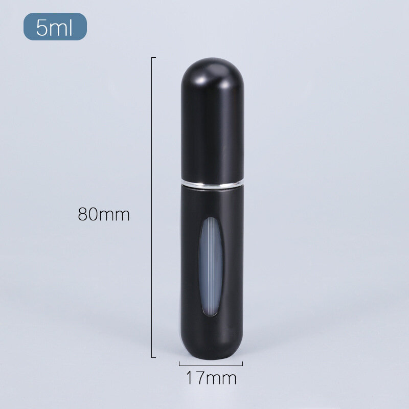 5ml Bottom-Filling Pump Perfume Bottle Portable Travel Refillable Spray Bottle Mini Empty Cosmetic Containers
