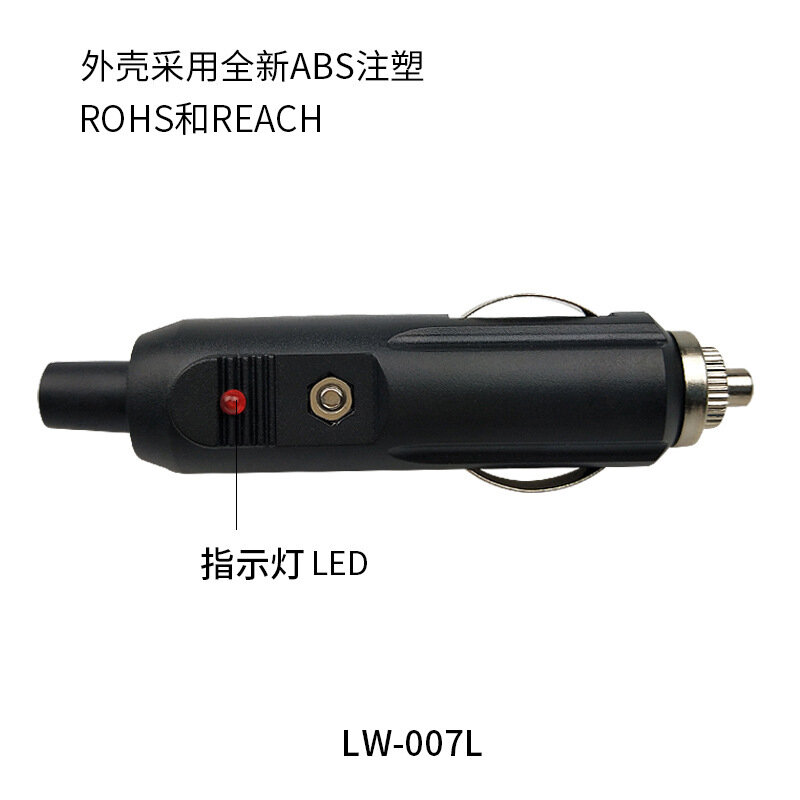 シガレットライター用充電器ソケット,高品質アダプター,1個
