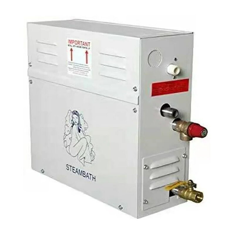 Machine de générateur de vapeur HOSauna, support de sauna à vapeur, 9KW