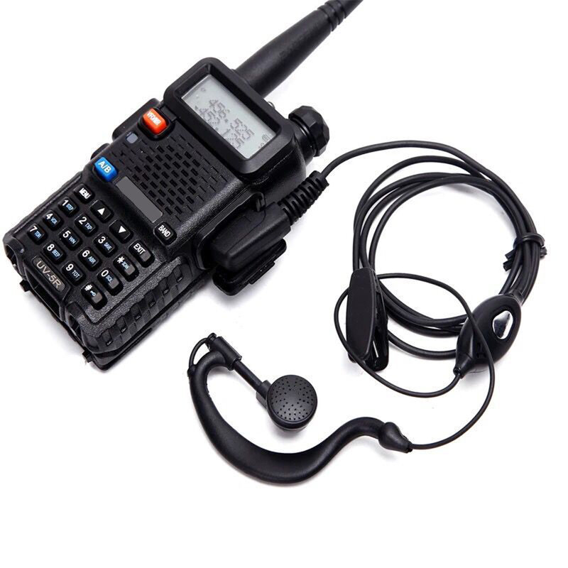 바오펑 BF-888S 워키토키 헤드셋 이어폰, K-플러그 유선 양방향 햄 라디오 이어피스, UV5R 워키토키 액세서리, 신제품