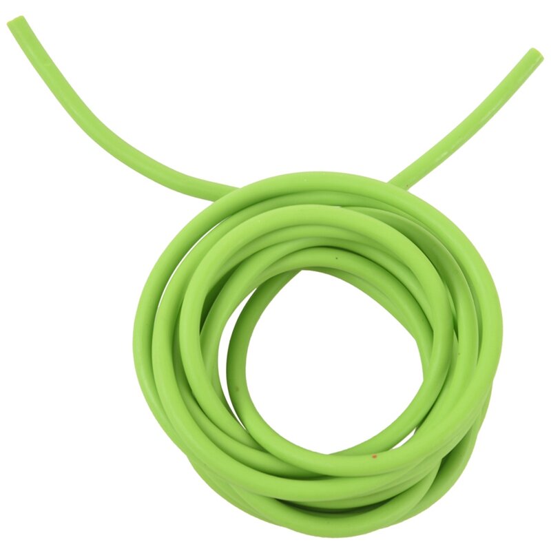 2X Tubing ćwiczenia gumowe odporność na zespół katapulta Dub proca elastyczna, zielona 2.5M