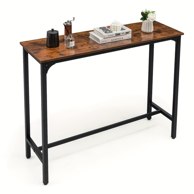 1pc, Industrial Pub Dining Table (48