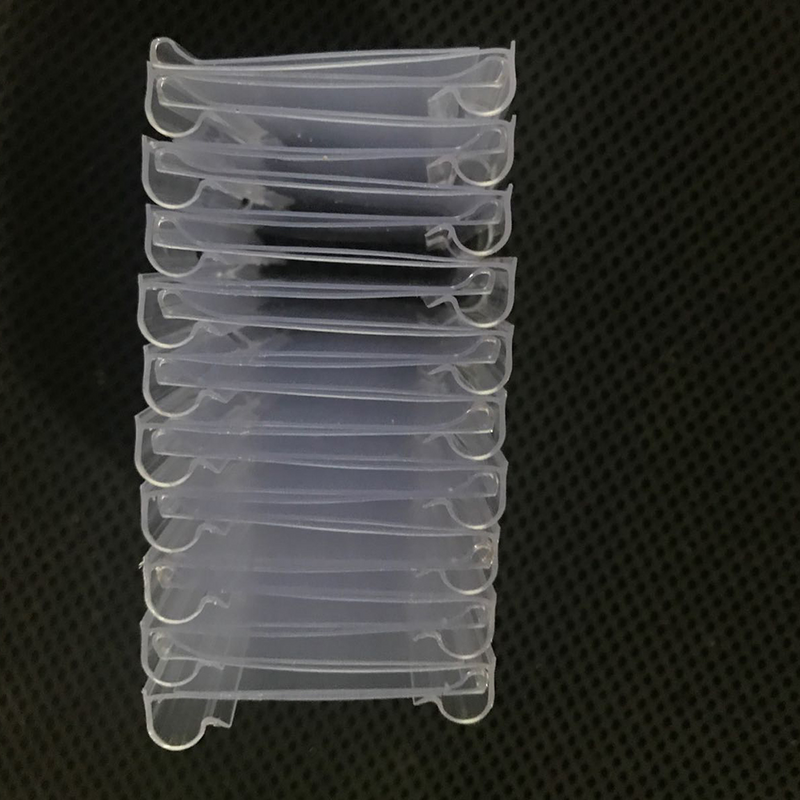 10 pezzi di etichette per scaffali in PVC etichette per prezzi Premium in plastica trasparente cartellino del prezzo per supermercato centro commerciale negozio (42*10cm)