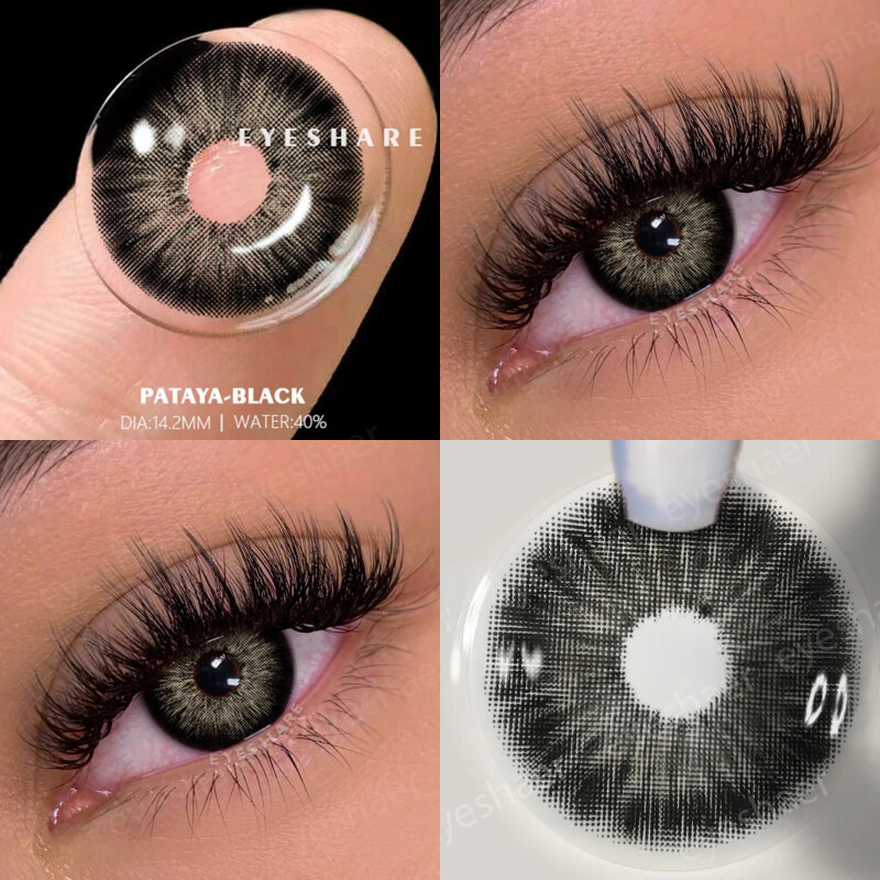 Eyeshare 2 Stuks Natuurlijke Kleur Contactlenzen Voor Ogen Grijs Contact Lens Jaarlijks Fashion Blauw Contact Lens Gekleurde Eye Contacten